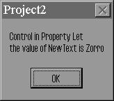 Message Dialog Box