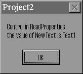 Message Dialog Box